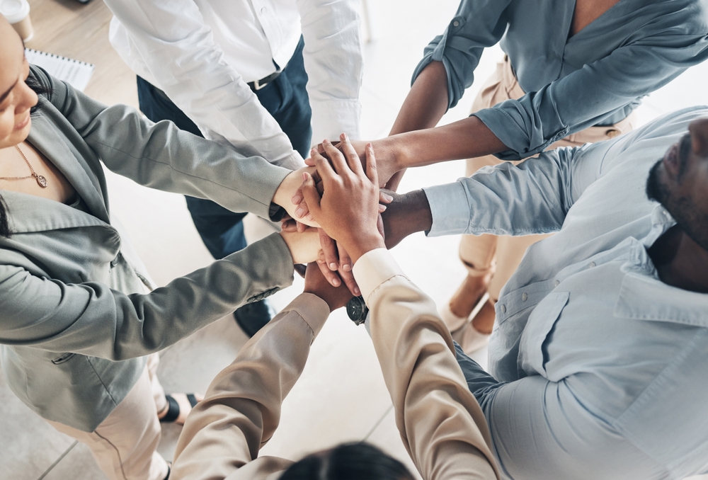 Mission,,Team,Building,Or,Hands,Of,Business,People,With,Goals,